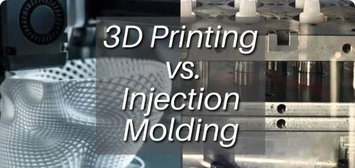 3D printing vs injection molding article cover